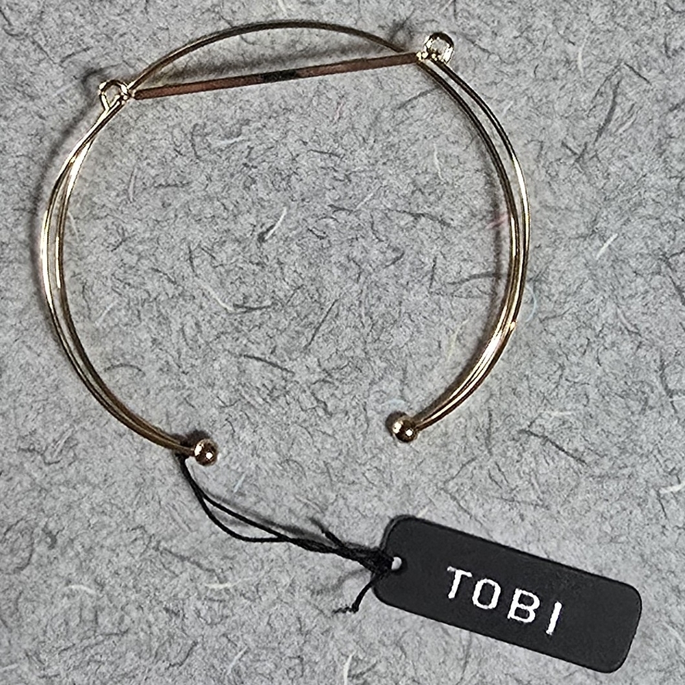TOBI Bracelet Gold Cuff Women's